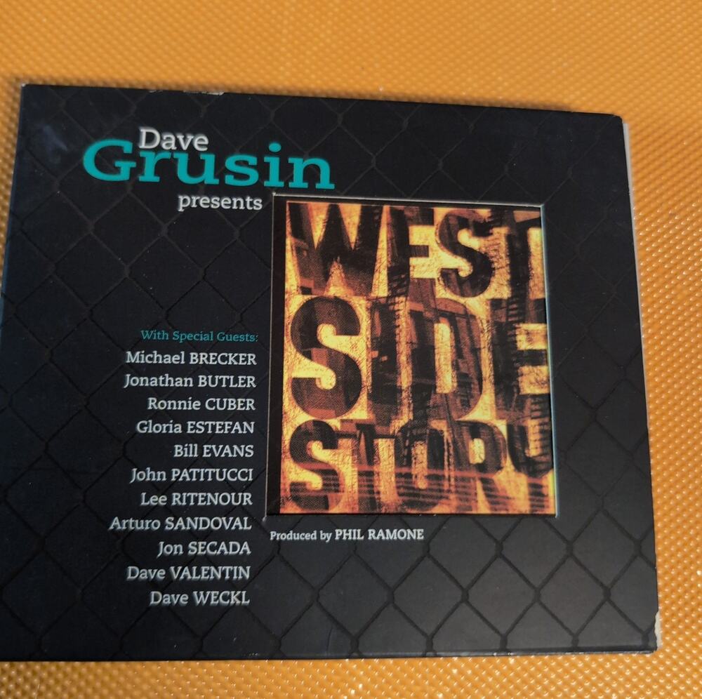 Presents: West Side Story by Dave Grusin (CD, 1997) Slipcover